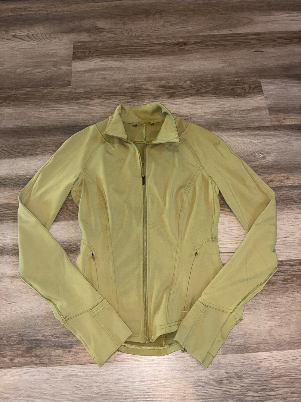 lululemon athletica Women's Zip-Up Utility Jacket in Olive Green